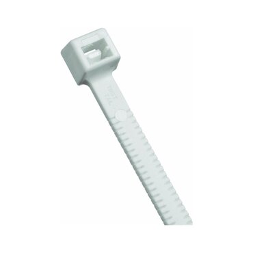 Cable tie Twist-tail white